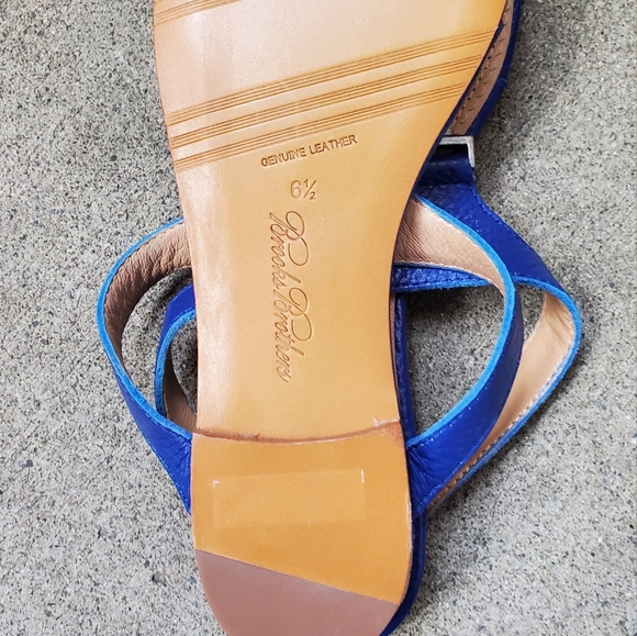 Brooks Brothers Cobalt blue slippers - Picture 3 of 3